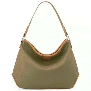 Montana West Hobo Bags for Women Purses and‎ Handbags Shoulder
Satchel Green/Tan